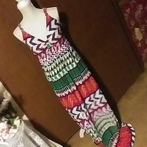 multi color dress